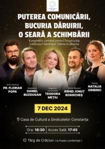 Puterea Comunicarii, Bucuria daruirii, O seara a schimbarii
